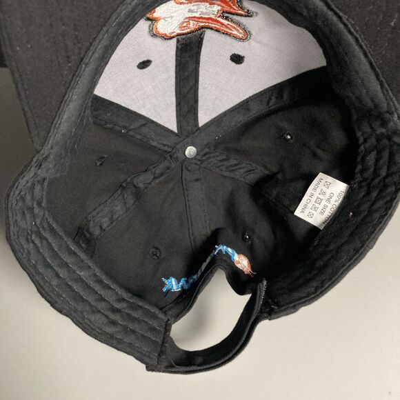 Baltimore Orioles Black / Orange Baseball Hat W/ Embroidered Logo • MLB Cap - Picture 8 of 8